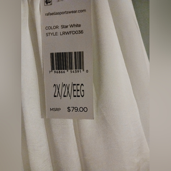 Ella Rafaella Rhinestone Top sz 2XL - Picture 7 of 11